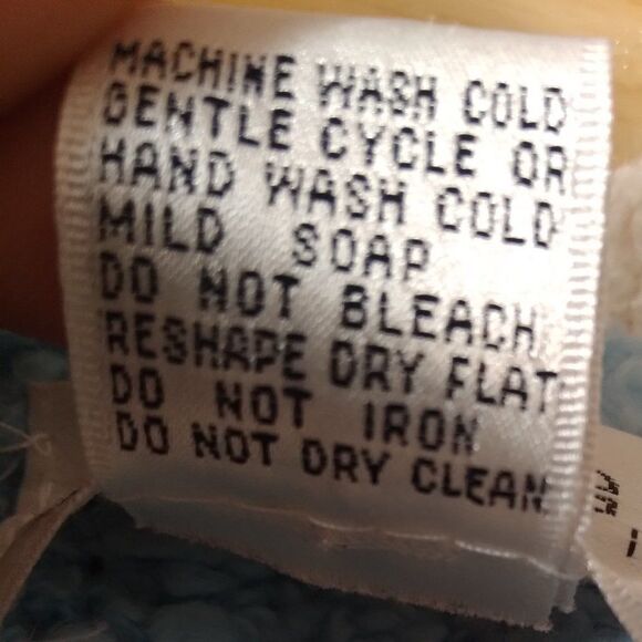 Vintage 80s Here's A Hug Striped Pocket Cropped Henley Sweater - Picture 6 of 8